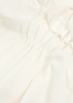 Mentor ruffled jersey T-shirt