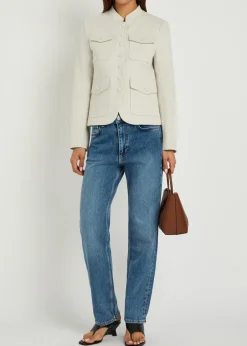 Mercer seersucker blazer