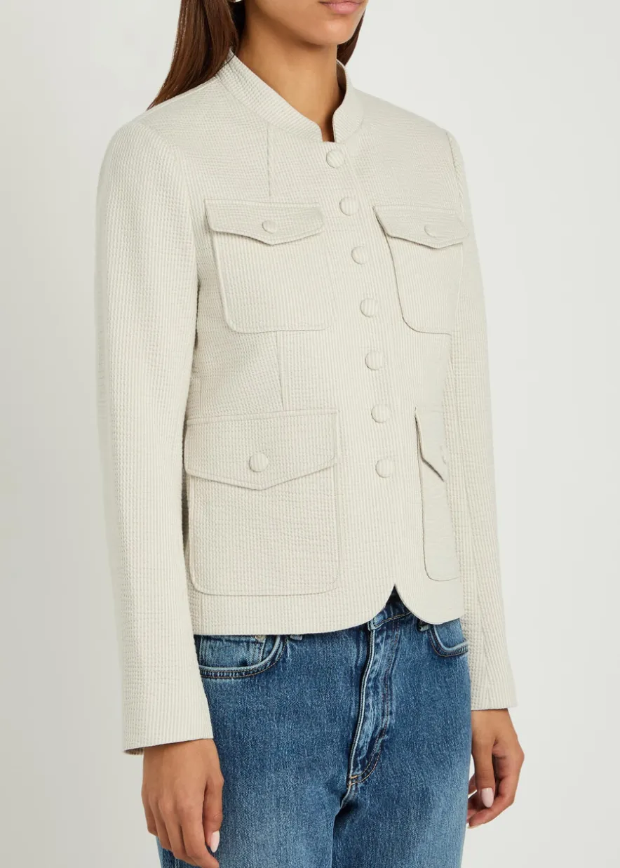 Mercer seersucker blazer