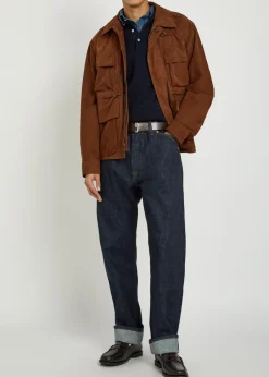 Merino wool polo jumper