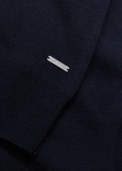 Merino wool polo shirt