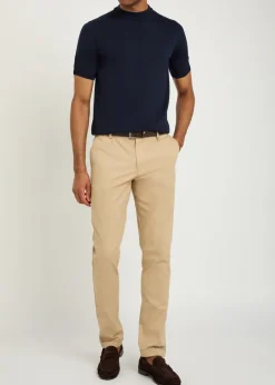 Merino wool polo shirt