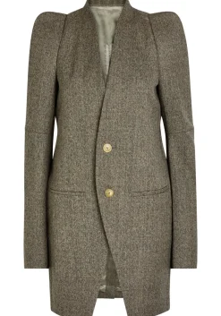 Metro structured wool jacket