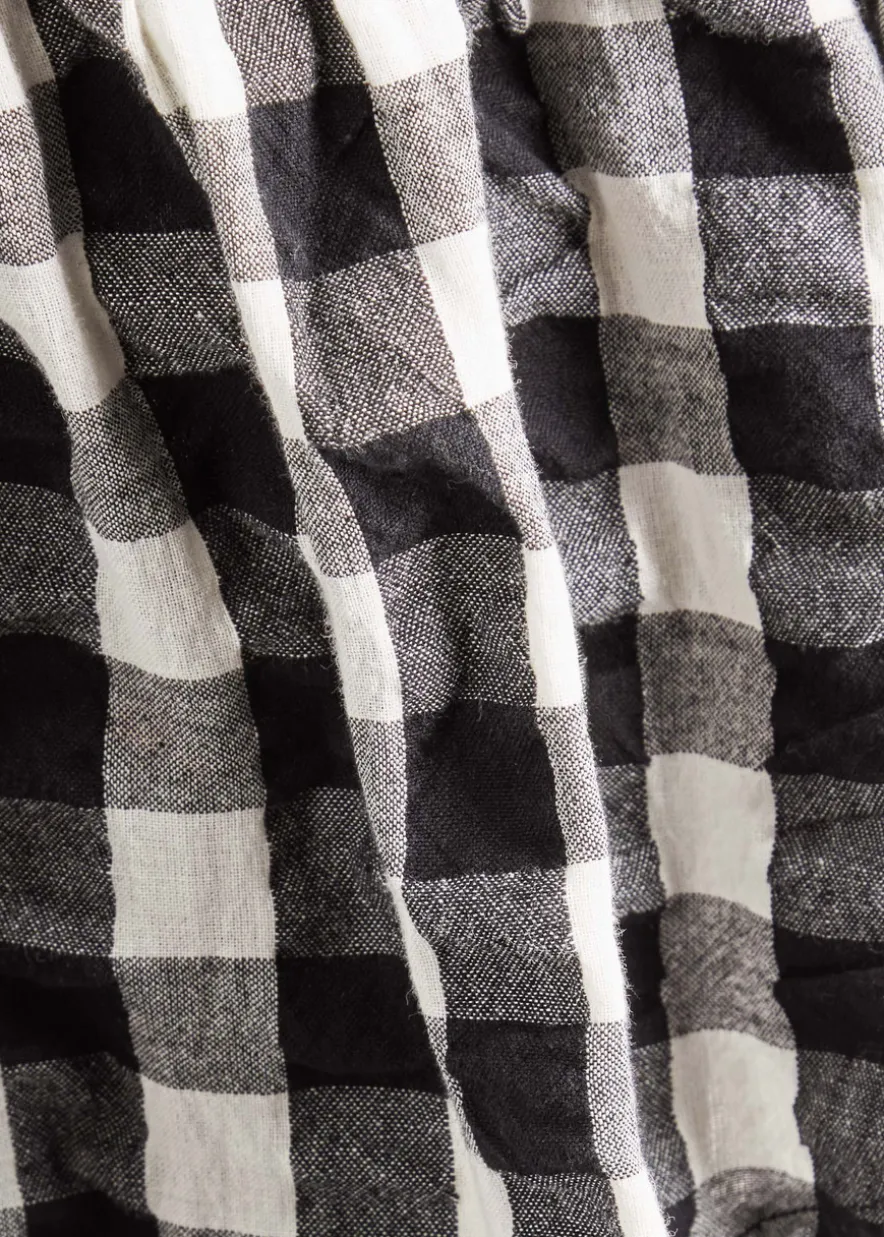 Mia Plaid cotton top