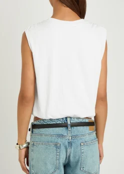 Mica bubble cotton top