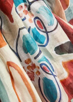 Michelle printed woven maxi dress