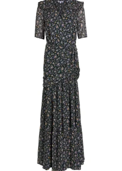 Mick floral-print silk maxi dress