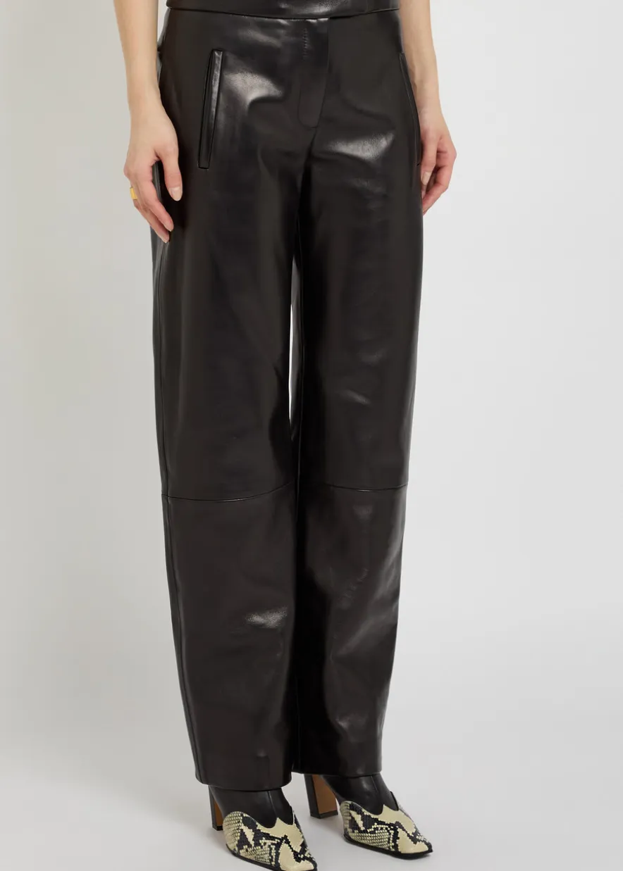 Miles leather trousers
