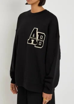 Miles Letterman cotton sweatshirt