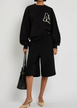 Miles Letterman cotton sweatshirt