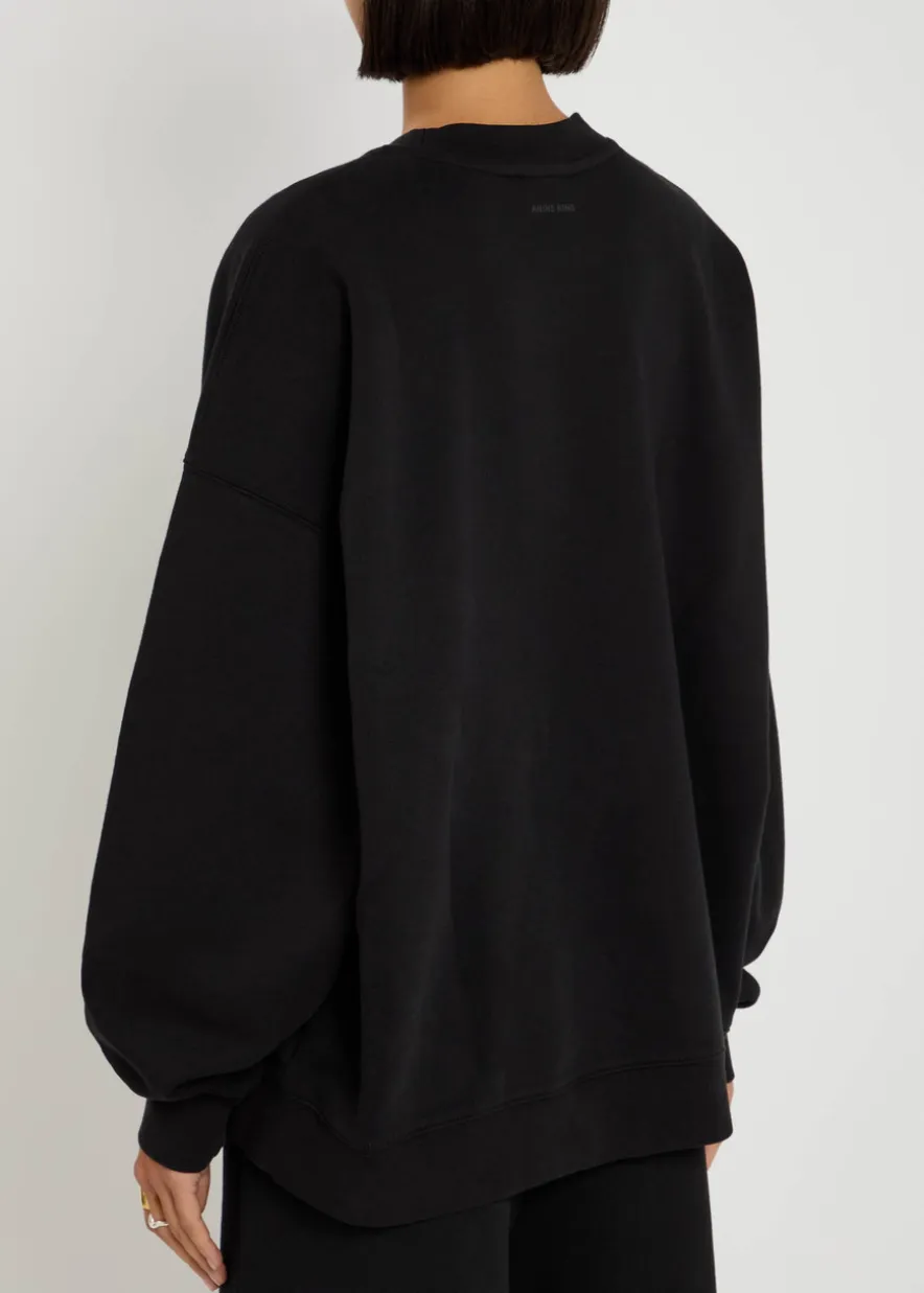 Miles Letterman cotton sweatshirt