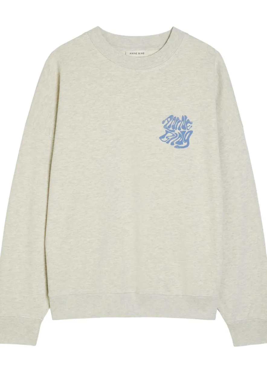 Miles printed cotton sweatshirt
