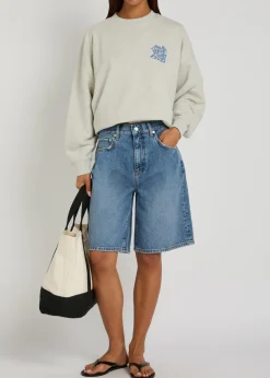 Miles printed cotton sweatshirt