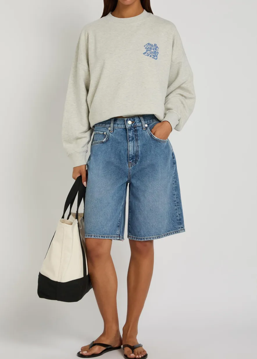 Miles printed cotton sweatshirt