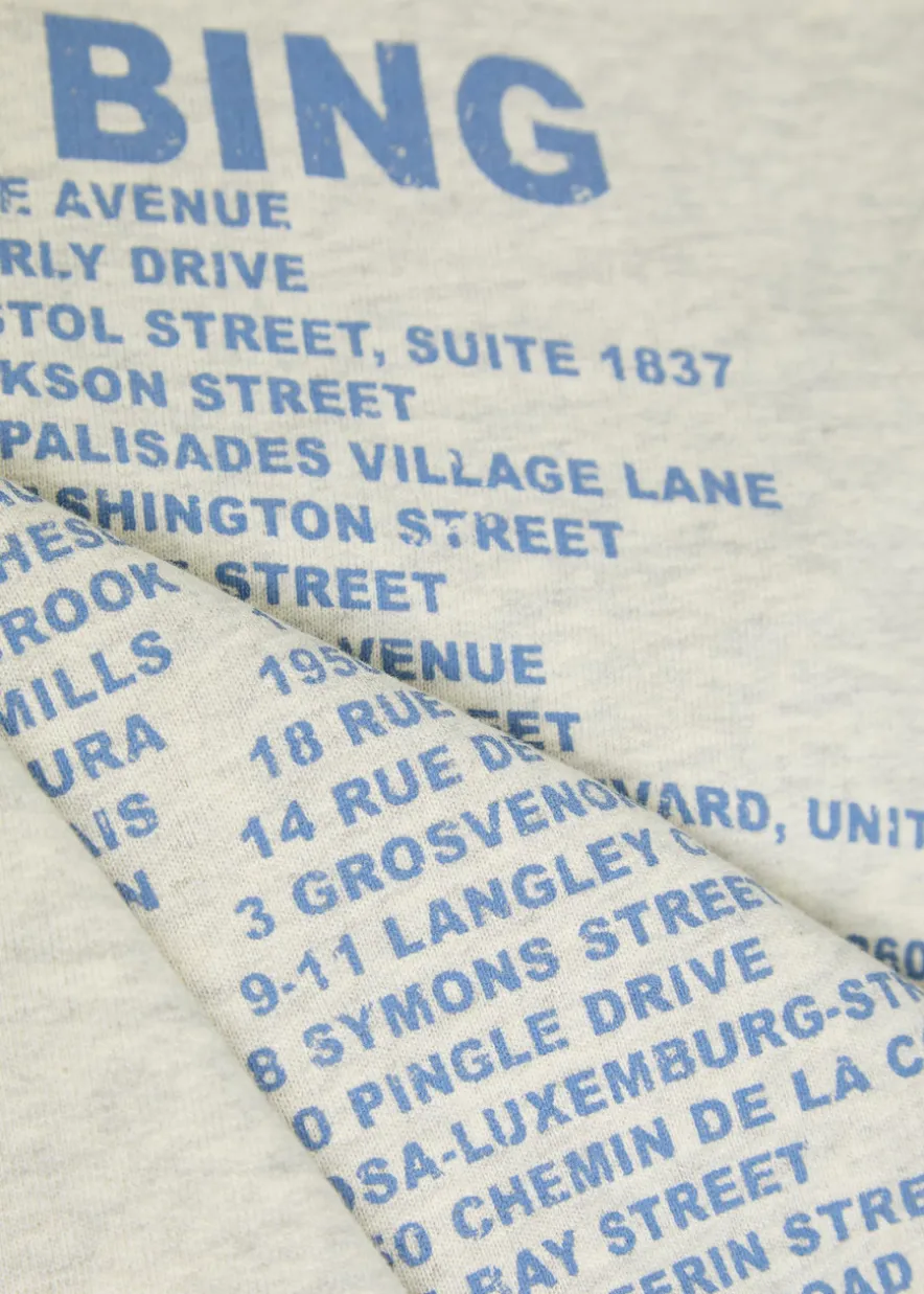 Miles printed cotton sweatshirt