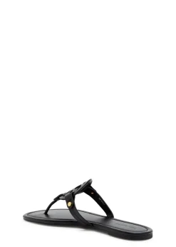 Miller logo leather thong sandals
