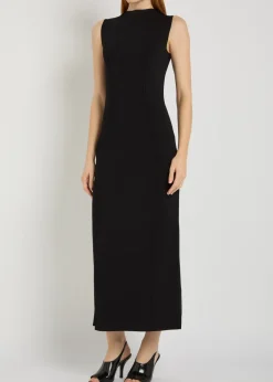 Mille stretch-knit midi dress