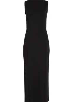 Mille stretch-knit midi dress