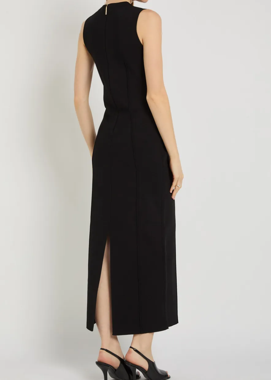 Mille stretch-knit midi dress
