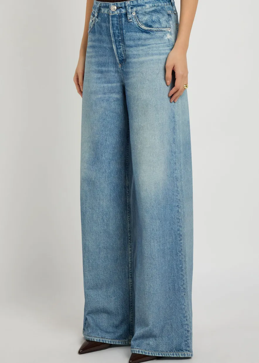 Miramar Sofie jeans-print terry trousers