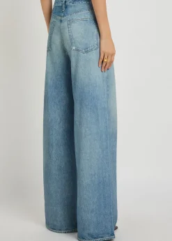 Miramar Sofie jeans-print terry trousers