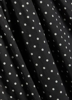 Mira polka dot cotton maxi dress