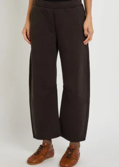 Miro barrel-leg cotton sweatpants