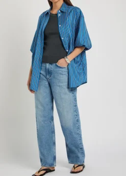 Miro barrel-leg jeans
