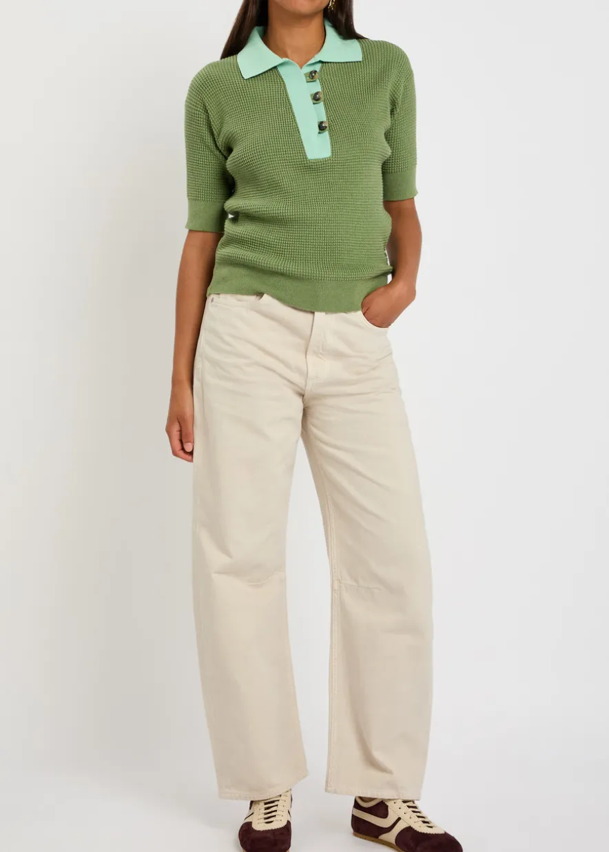Miro barrel-leg jeans