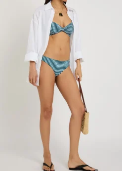 Missy gingham bikini briefs