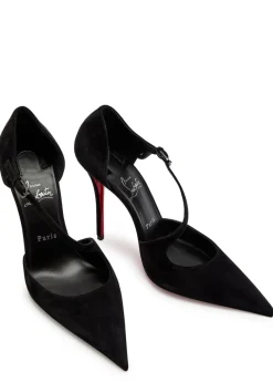 Miss Ziggyta 100 suede pumps