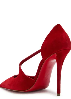 Miss Ziggyta 100 suede pumps