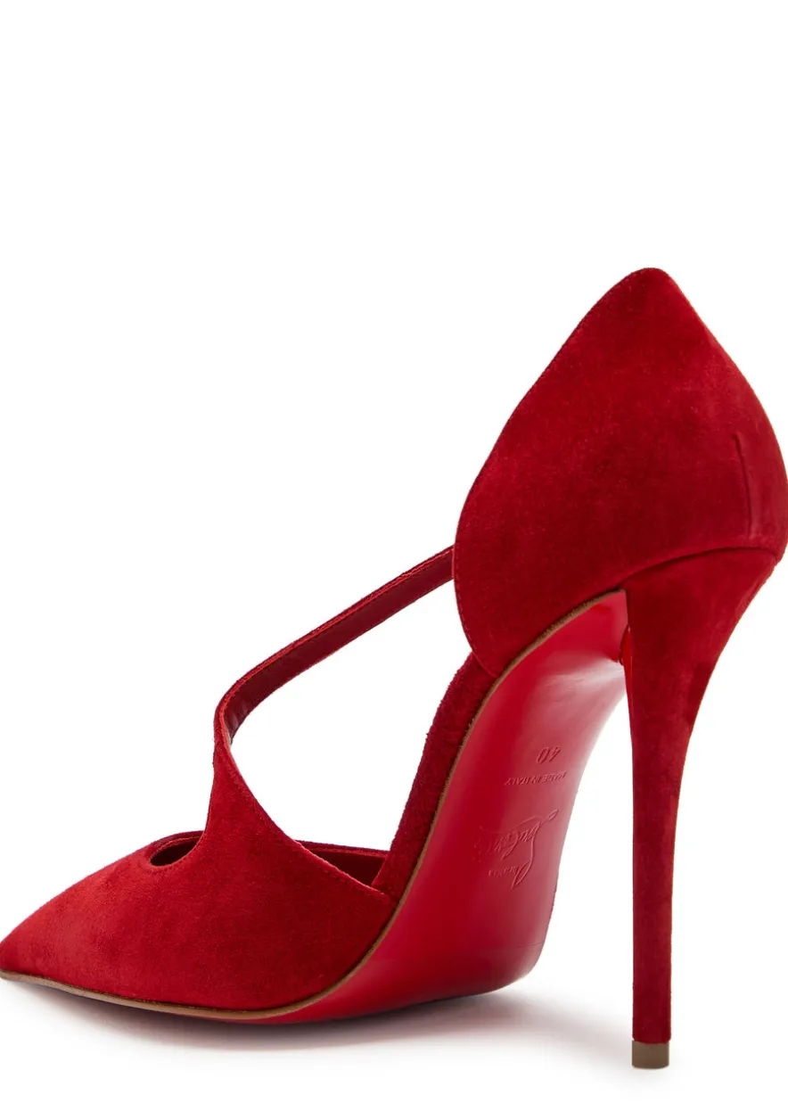 Miss Ziggyta 100 suede pumps
