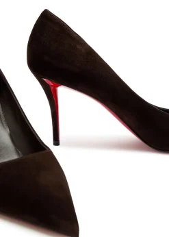 Miss Z 80 suede pumps