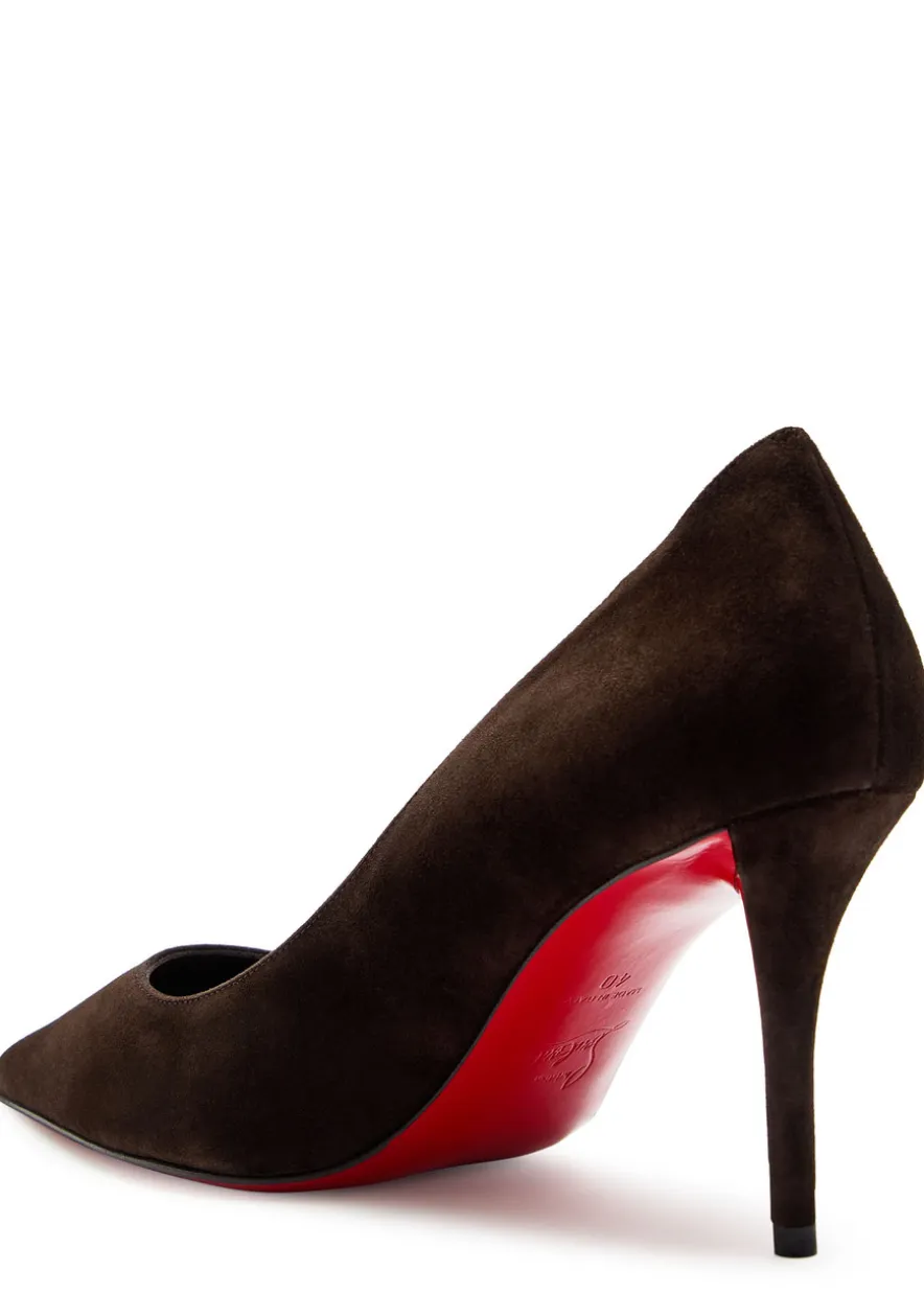 Miss Z 80 suede pumps