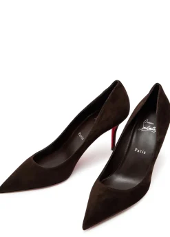 Miss Z 80 suede pumps