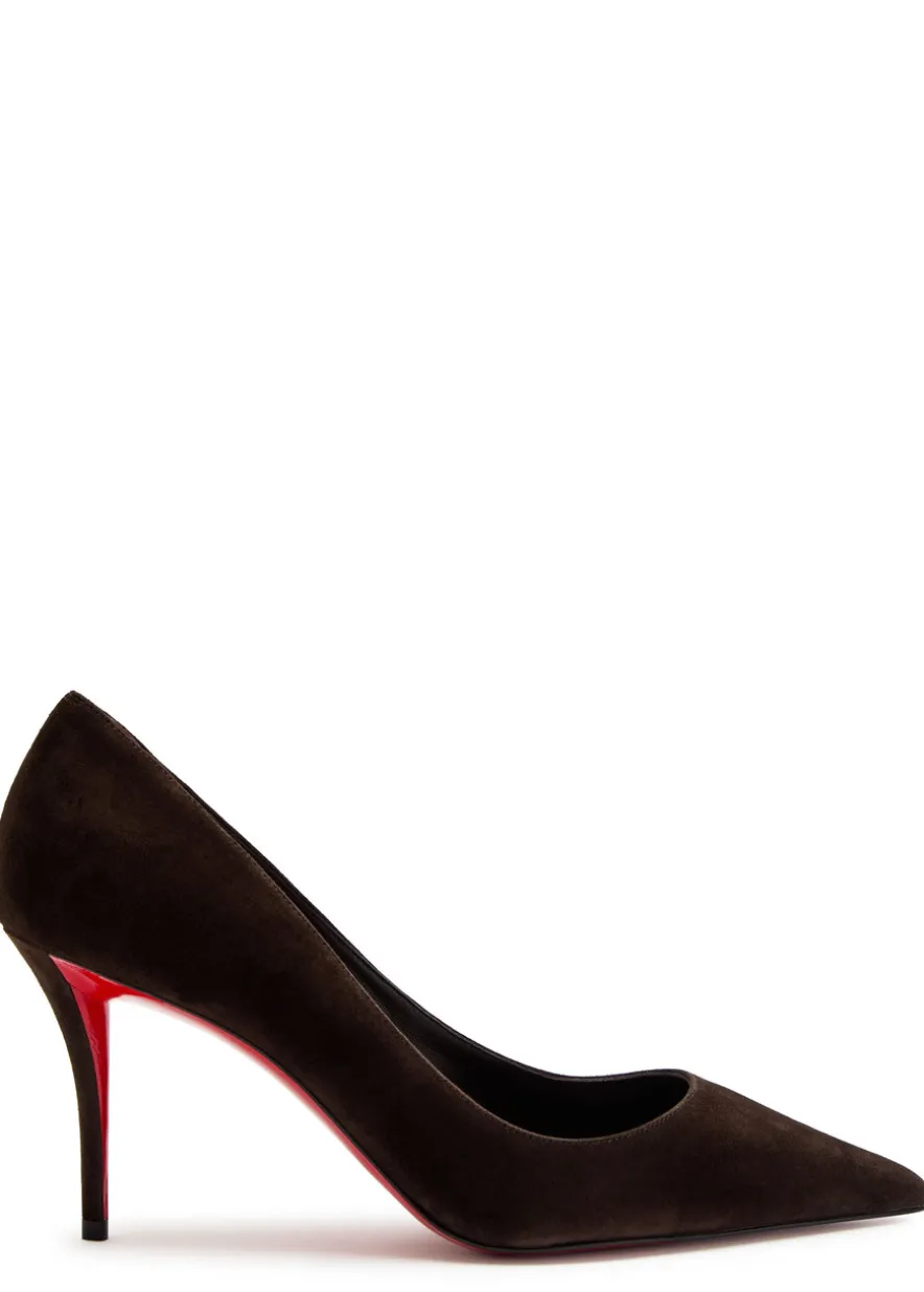 Miss Z 80 suede pumps