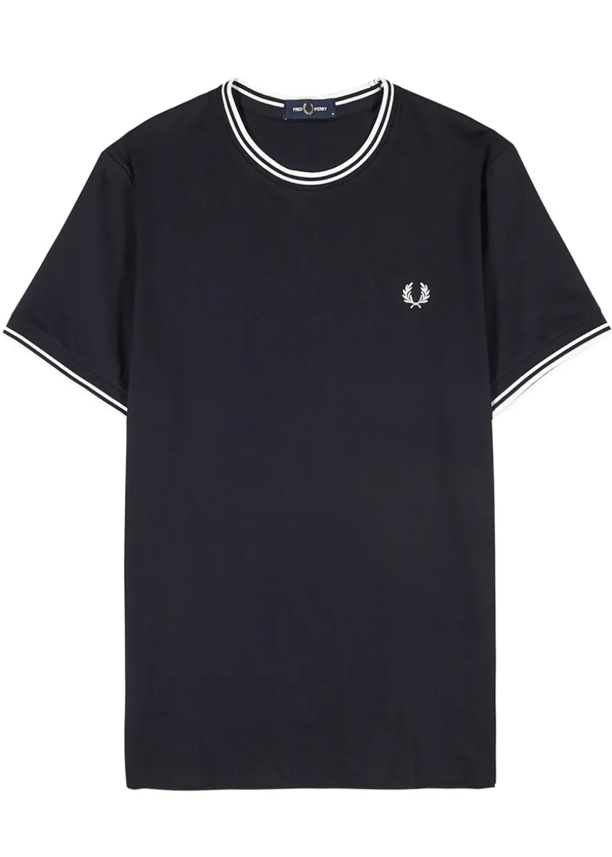 M1588 navy cotton T-shirt