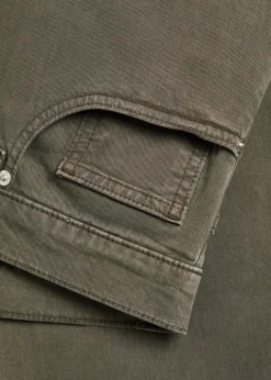 Modern slim straight-leg jeans