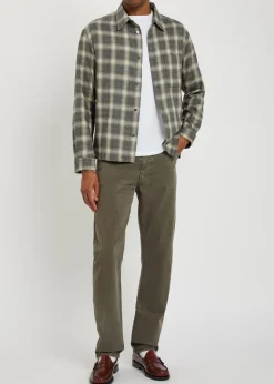 Modern slim straight-leg jeans