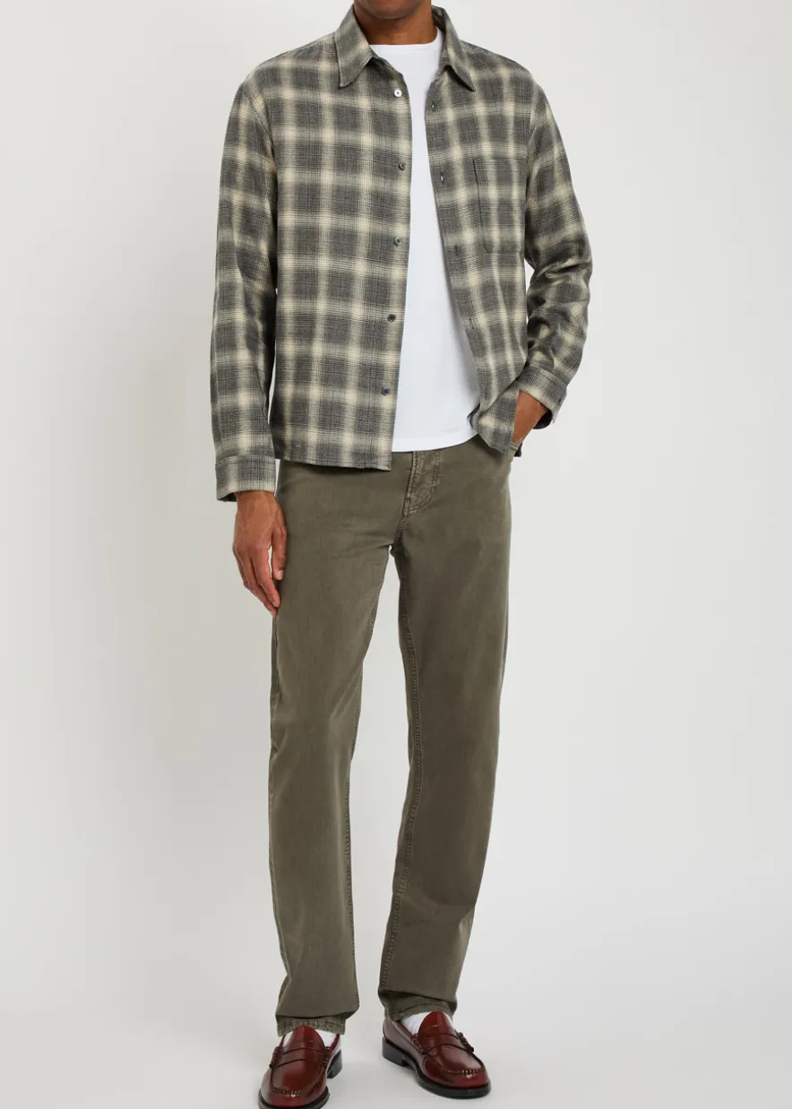 Modern slim straight-leg jeans