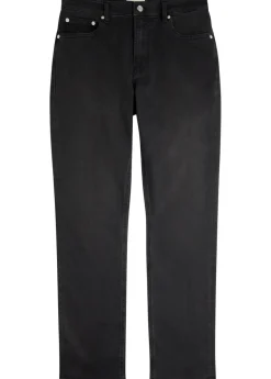 Modern straight-leg jeans