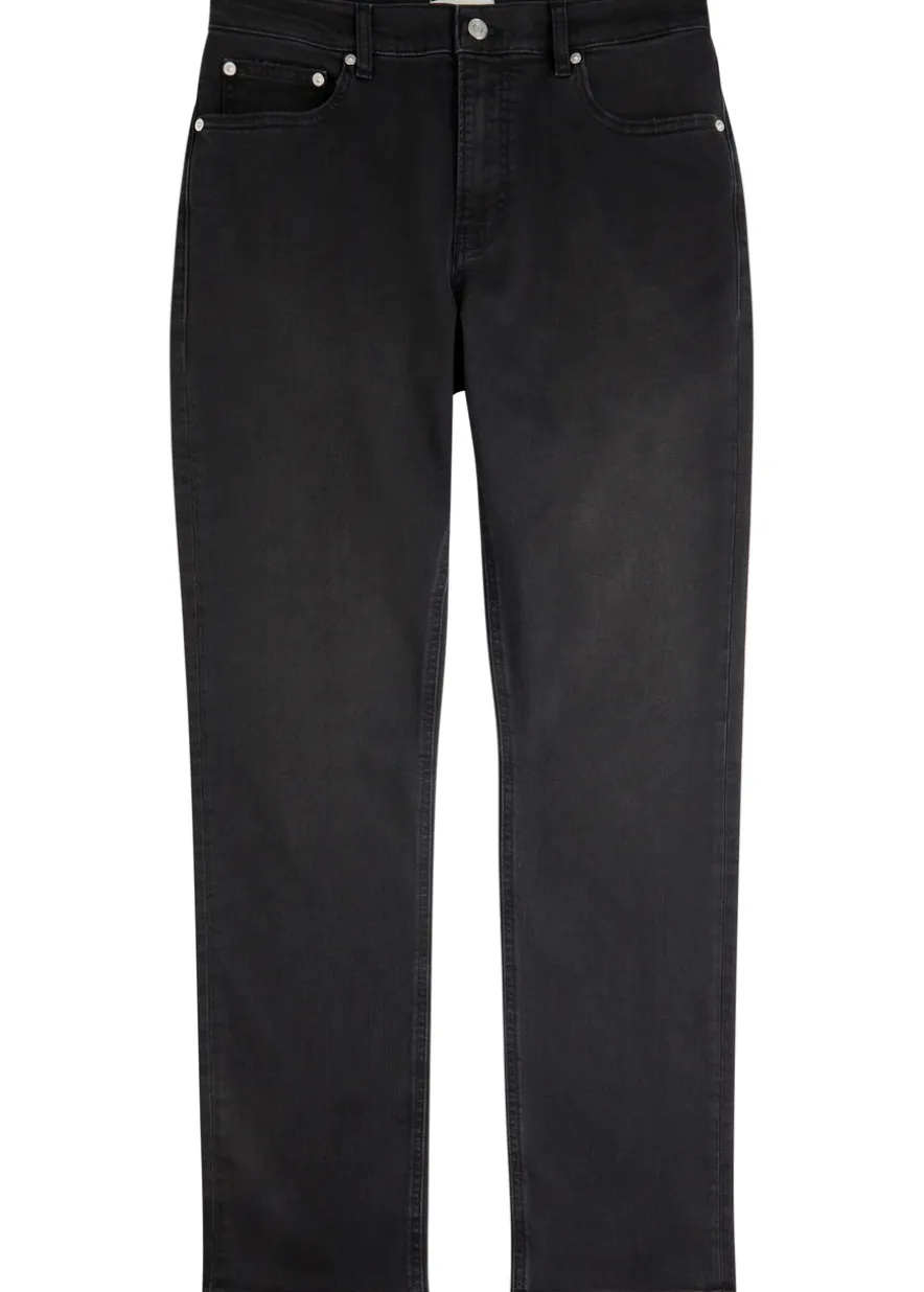 Modern straight-leg jeans