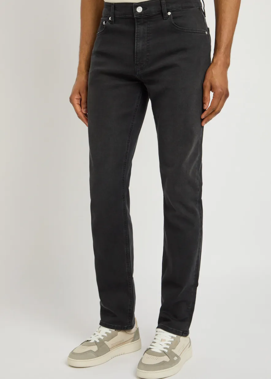 Modern straight-leg jeans