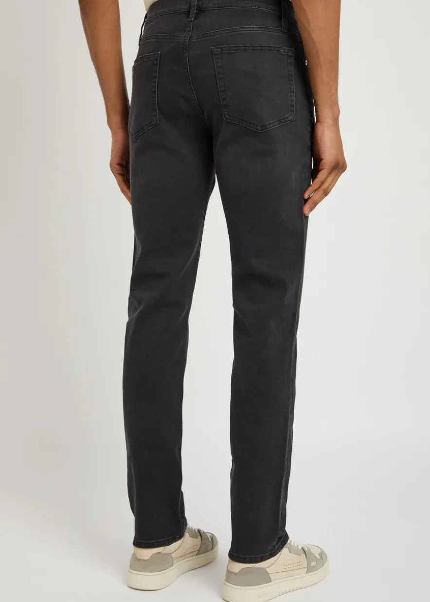 Modern straight-leg jeans