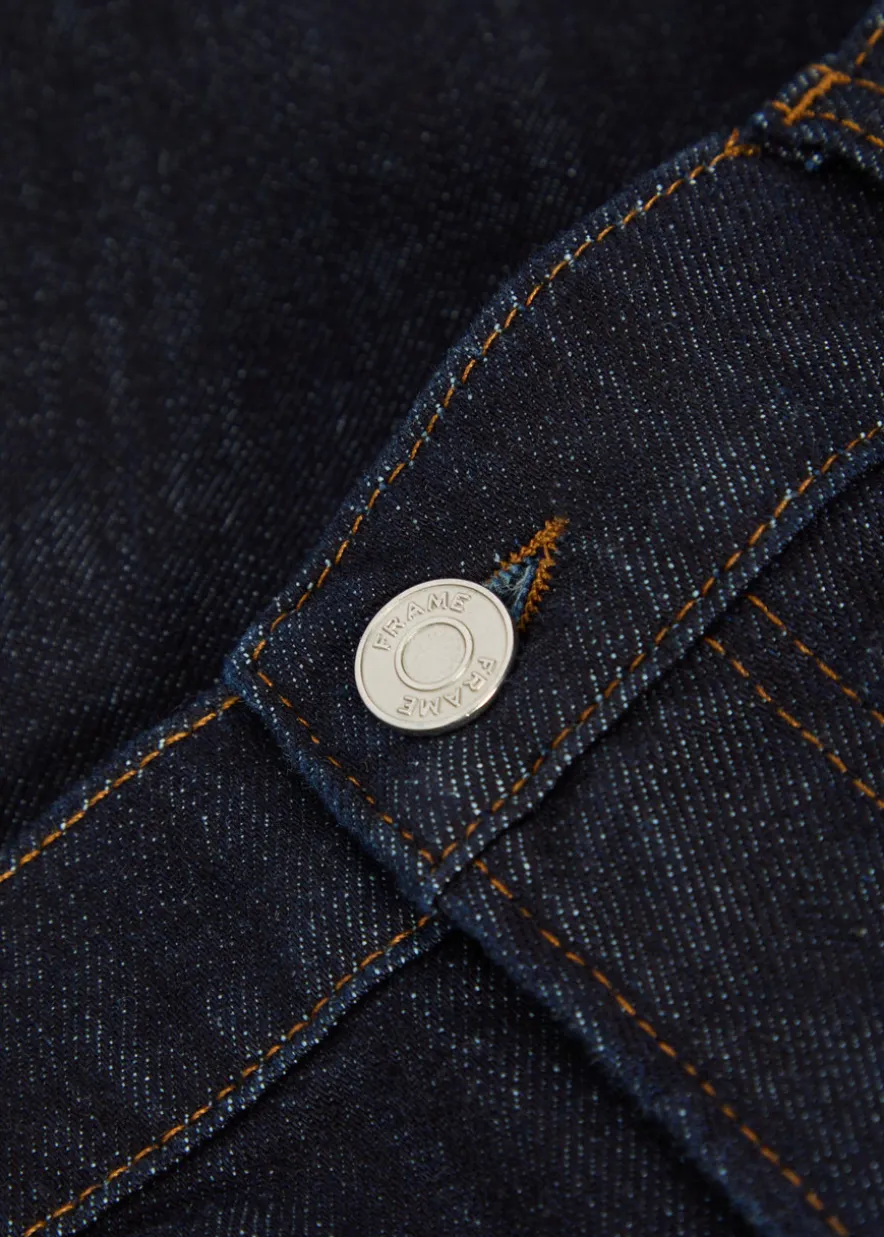 Modern straight-leg jeans