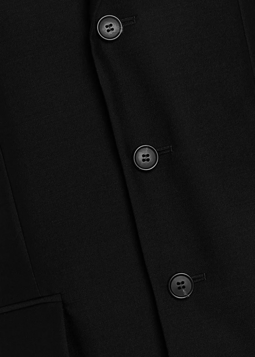 Mohair-blend blazer