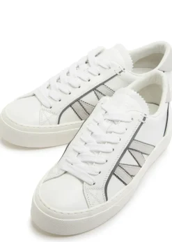 Monaco 2 panelled leather sneakers