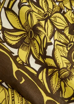 Mona printed hemp shirt