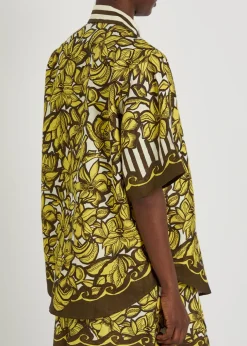 Mona printed hemp shirt